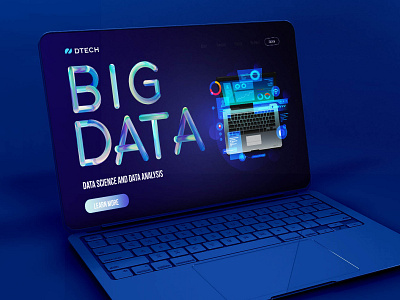 Big Data ui ux visual design