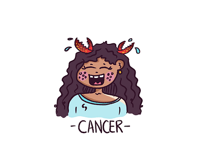 Cancer art cancer character design draw zodiac