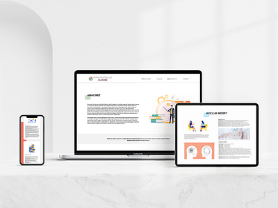 Farkındalık Durağı design ui ux webdesign website