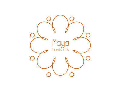 Maya Handcrafts Logo Design