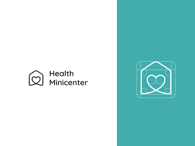 Health Center: Logo Design branding design logo vector