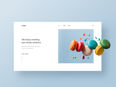 Madelo: Website #1 branding design ui ux webdesign