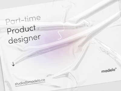 We're hiring! #designer agency branding design designer hiring job open position part time product design remote ui ux web webdesign website