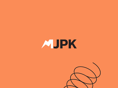 MJPK: Logotype brandbook branding design electricity logo