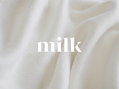 Milk brand branding breakdown clothing creation design identity line logo message