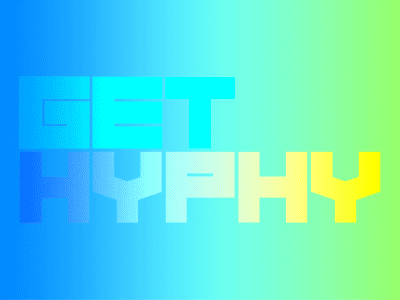 Happy Friday (Animation) animation custom type gif gradient modern neon typography