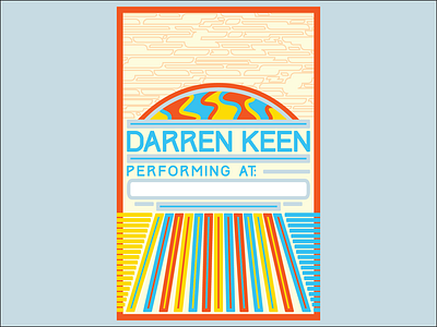 Darren Keen Tour Flyer