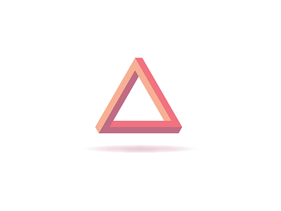 Impossible Triangle branding illustration impossible logo object triangle vector