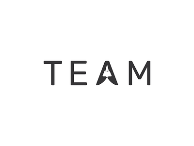 Team Logo branding logo mark rocket rocket launch ship space team team building team logo type art typography vector