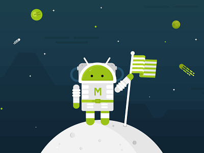 Mapbox + Android android astronaut flag mapbox moon space