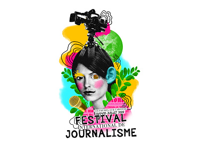 Festival International de journalisme art collages festival graphisme illustration international journalism