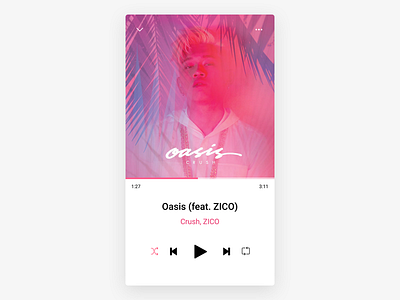 DailyUI 009 - Music Player