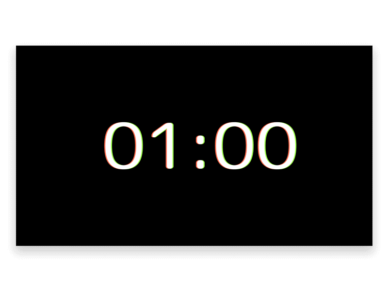 DailyUI Day#014 -Countdown Timer- ae after affects after effects animation animation art direction dailyui grid interactive ui ux