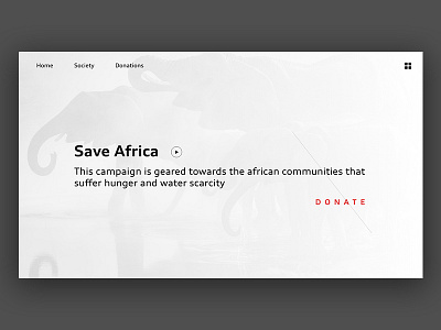 DailyUI#033 -CrowdFunding- Video Attached adobexd ae after effects animation art direction dailyui design grid interactive ui user experience ux web design