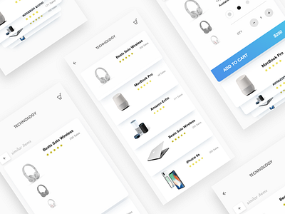 Adobe XD Design (E-commerce items menu) adobexd ae animation dailyui design grid interactive ios ui user experience user interface ux