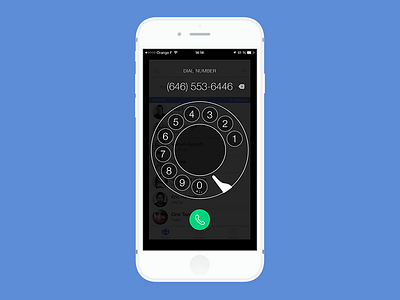 iPhone Dialer Experimentation 2