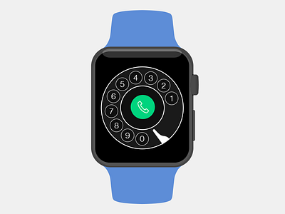 Vintage Apple Watch Dialer