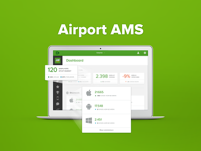 Airport AMS ams apps dashboard management system mobile