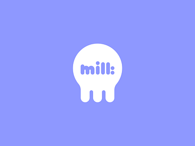 Milk Logo Concept brand identity branding cow cow logo fun logo logo m logo mik logo milk minimal moo visual design white