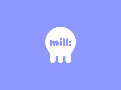 Milk Logo Concept brand identity branding cow cow logo fun logo logo m logo mik logo milk minimal moo visual design white