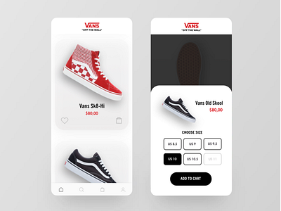 Vans App Redesign