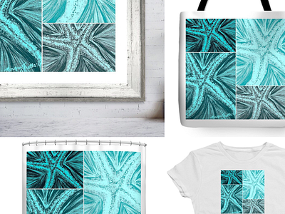 "Starfish Pop Art!" Product Launch! beach illustration ocean painting pop art starfish