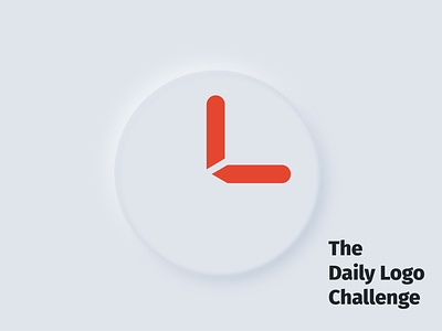 Daily logo challenge: Day 11 // Rebrand Daily Logo Challenge clock daily logo challenge daily logo challenge day 11 illustration l logo rebrand vector