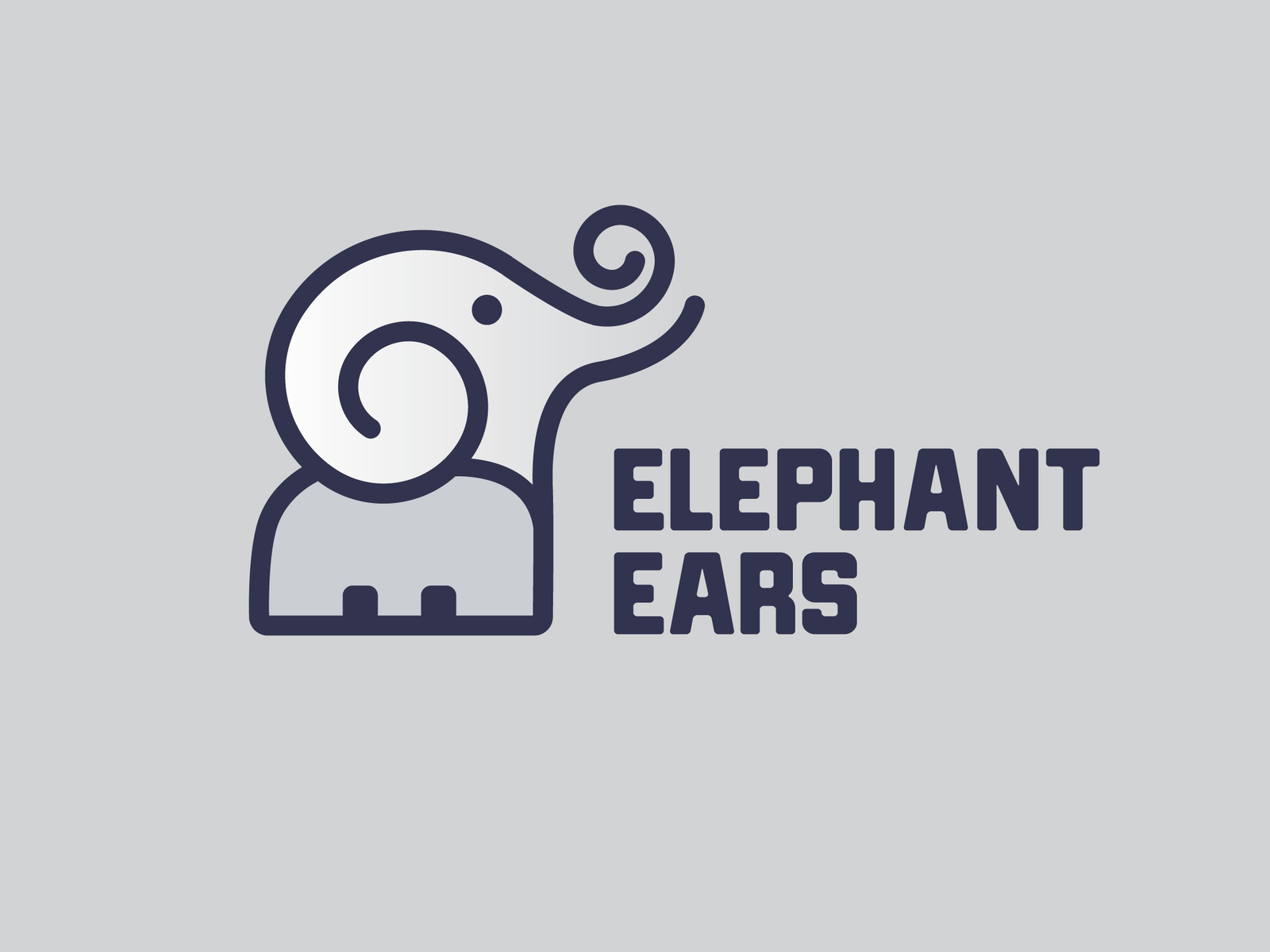 Elephant Ears Food Truck Logo by Jennifer Woockman on Dribbble