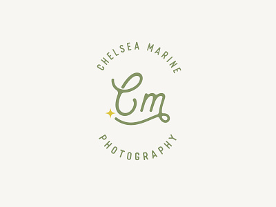 CM Photography | Logo branding design logo typography vector