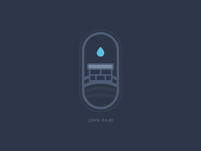 John 4:4-42 | Illustration christianity church design flat illustration jacobswell samaritan thirsty vector