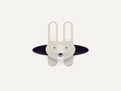 ‘H’ | 36 Days of Type 36daysoftype bunny design flat hare illustration rabbit typography vector