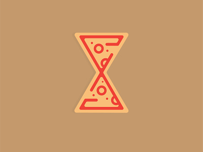 'X' | 36 Days of Type 36daysoftype design flat illustration pizza pizzatime type typography vector xtra