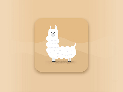 L is for llama! | Icon for Weekly Warm-Up design icon llama weekly weekly challenge weekly warm up
