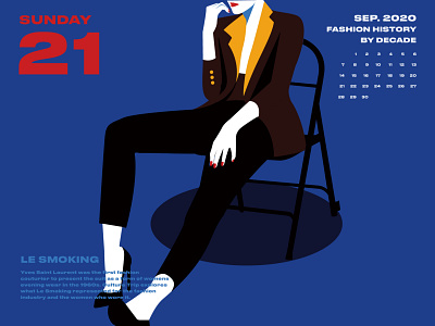 2020 Fashion Calendar 02 blue calendar chair cosmetic design drawing dresses fashion fashion brand fashion design fashion illustration history illustration minimal negative space negativespace office shoes women women in illustration