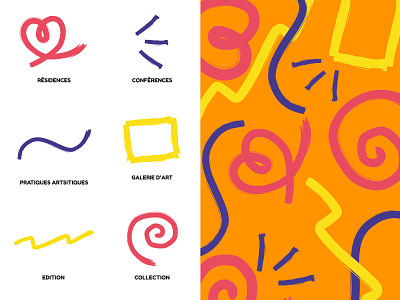 Pattern brush branding brush illustrator pattern pattern design pencil line vector