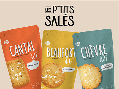 Les Petits Salés - Snacks Packaging Design