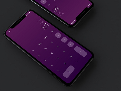 iPhone X Calculator Concept Design