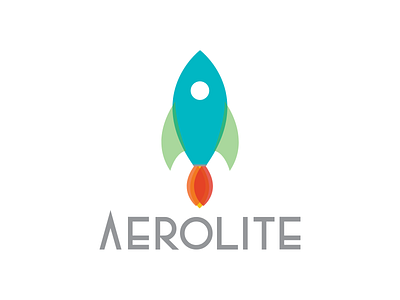 Aerolite Logo aerolite dailylogochallenge design designer graphicdesigner logo rocketship