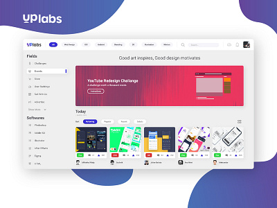 Uplabs Redesign Challange