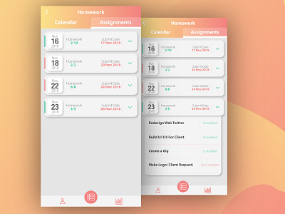 My First Ui Design app design flat type ui