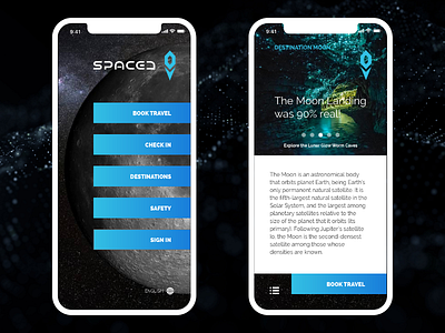 SPACEDchallenge App 1 ios spacedchallenge ui