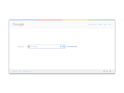 Google Search Redesign ui web webdesign