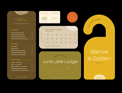 June Lake Resort 2020 adobeillustrator boldcolors branding design logo typography