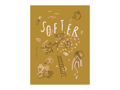 Softer, Softer - Chapter 1 abstract illustration outlines softer things