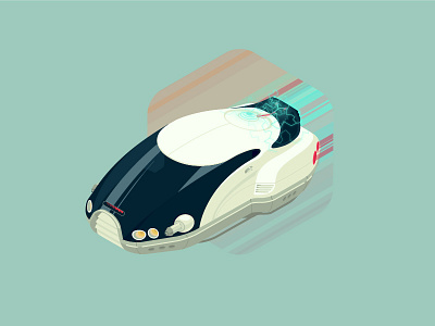 Future car (isometric)