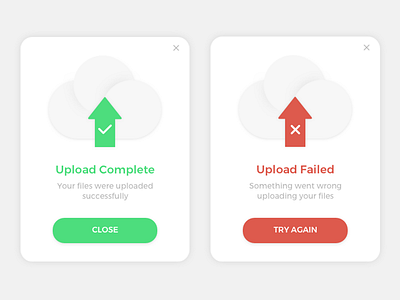Daily UI 011 - File Upload Flash Message 011 dailyui design digital flash message popup ui upload ux