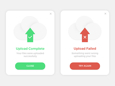Daily UI 011 - File Upload Flash Message