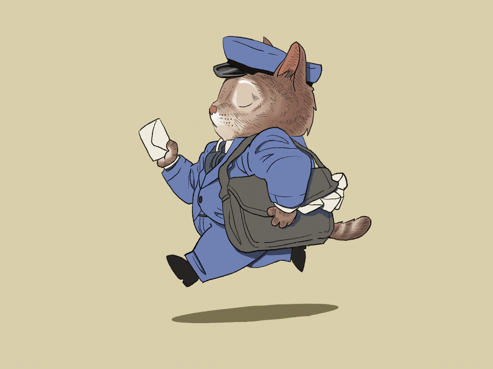 Postman Cat