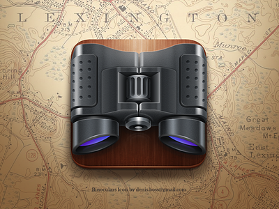 Binoculars iOS icon