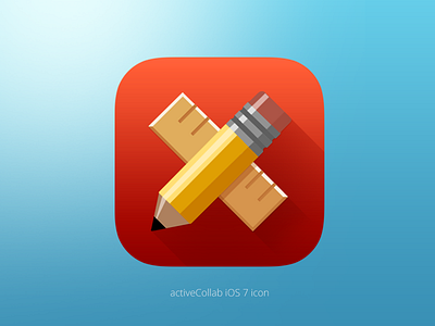 activeCollab flat style icon activecollab app flat icon icons illustration ios7